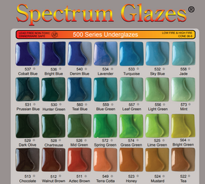Spectrum Underglaze 501-525