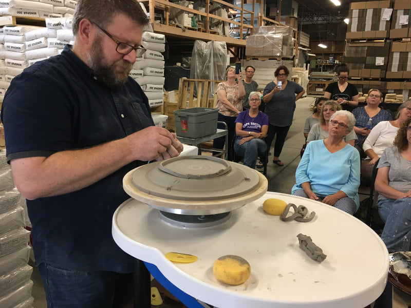 GR Pottery Forms owner Jeff Rottman to Demo at CSC on October 12