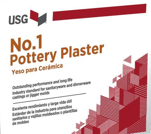 #1 Pottery Plaster, 50lbs