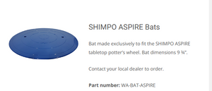 Shimpo Pottery Wheel Acessories