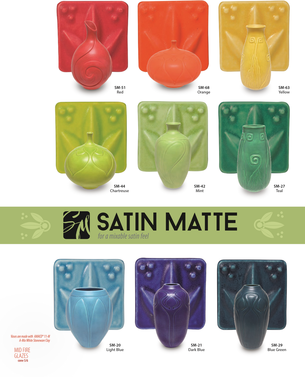 Amaco Satin Matte